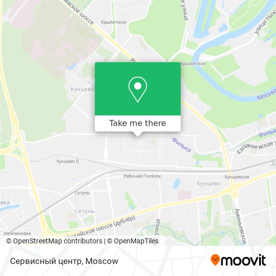 Сервисный центр map