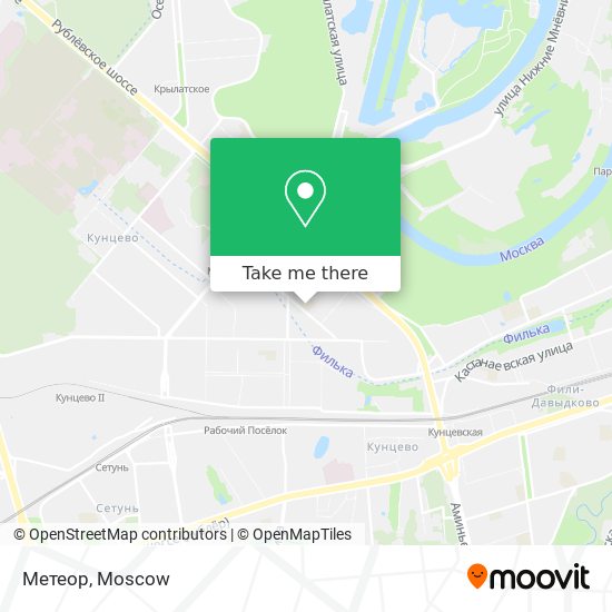 Метеор map