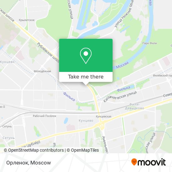 Орленок map
