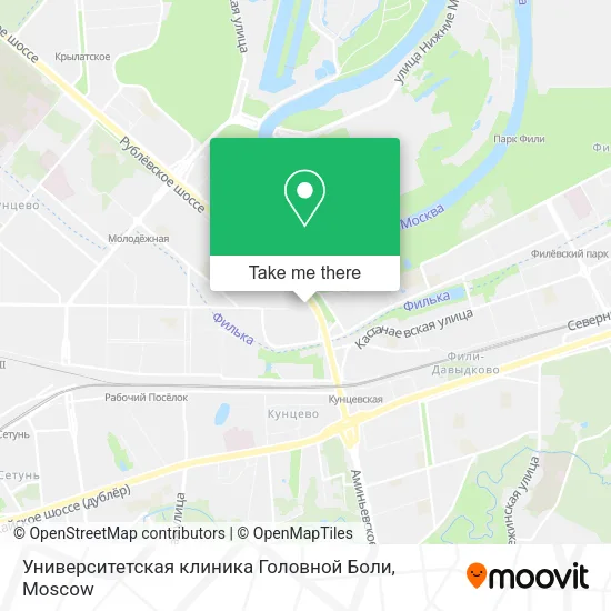 Университетская клиника Головной Боли map