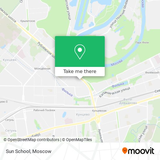 Sun School map