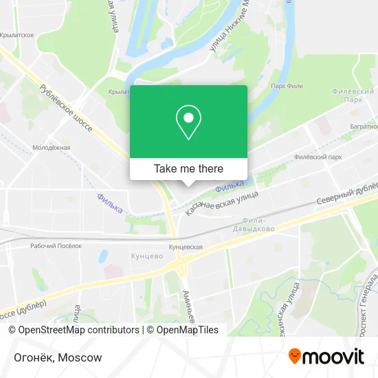 Огонёк map
