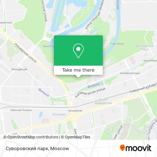 Суворовский парк map