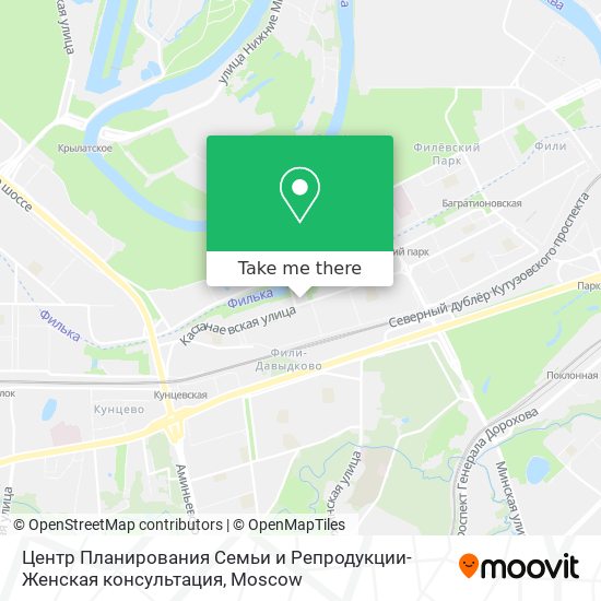 Центр Планирования Семьи и Репродукции-Женская консультация map