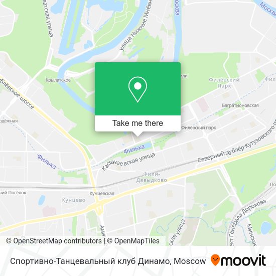Спортивно-Танцевальный клуб Динамо map
