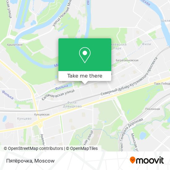 Пятёрочка map