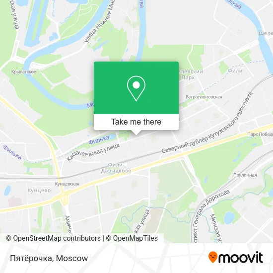 Пятёрочка map