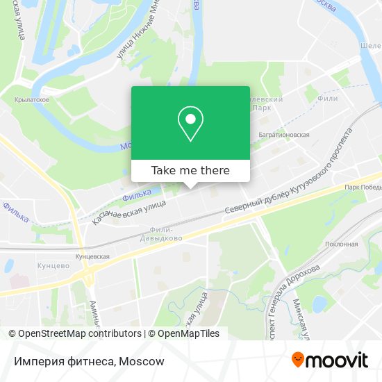 Империя фитнеса map