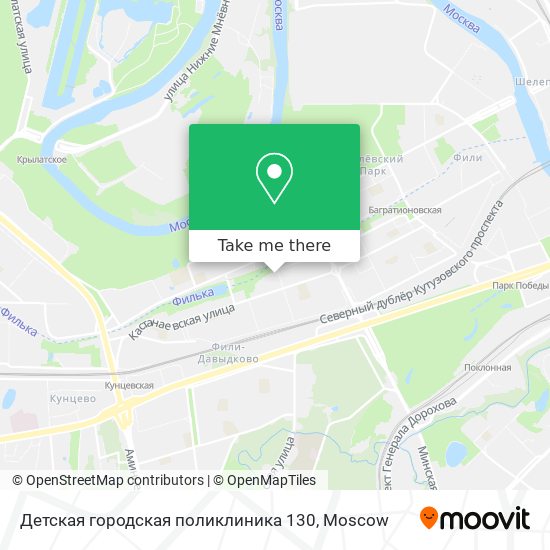 Детская городская поликлиника 130 map