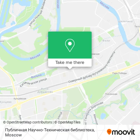 Публичная Научно-Техническая библиотека map
