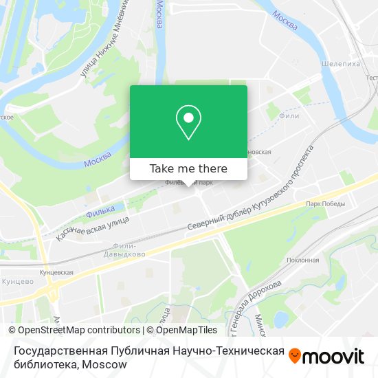 Государственная Публичная Научно-Техническая библиотека map