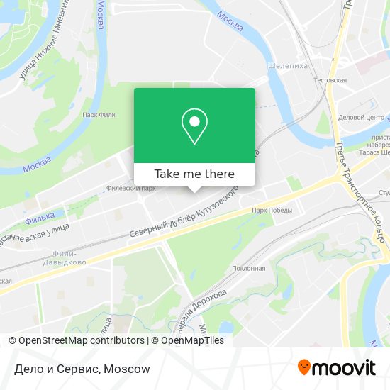 Дело и Сервис map