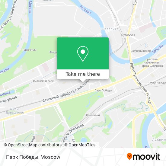 Парк Победы map