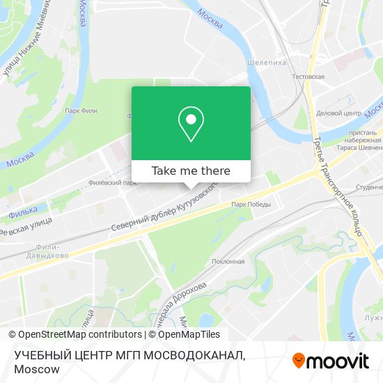 УЧЕБНЫЙ ЦЕНТР МГП МОСВОДОКАНАЛ map