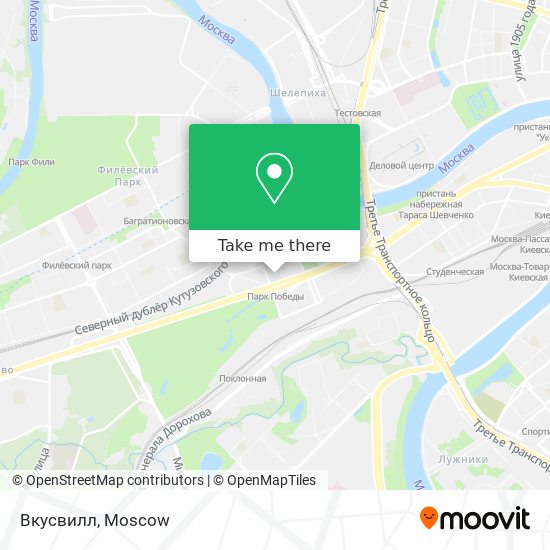 Вкусвилл map