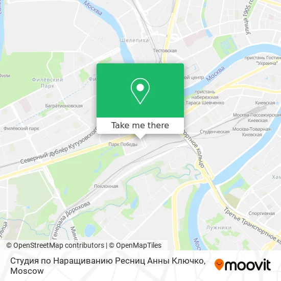 Студия по Наращиванию Ресниц Анны Ключко map