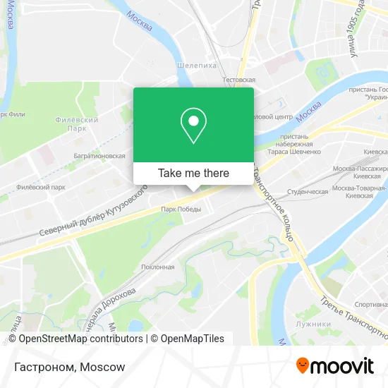 Гастроном map