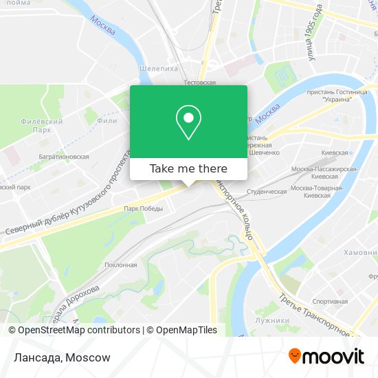 Лансада map