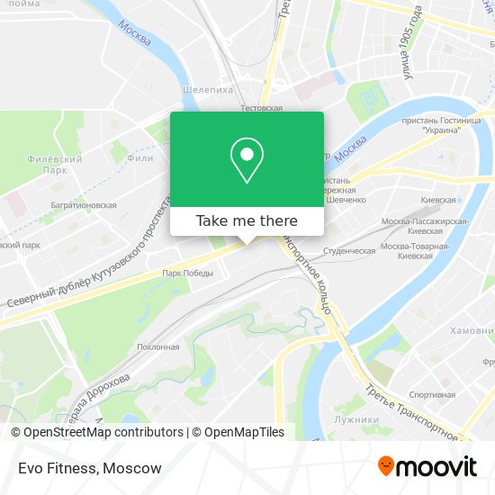 Evo Fitness map