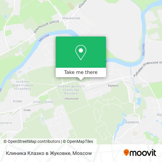 Клиника Клазко в Жуковке map