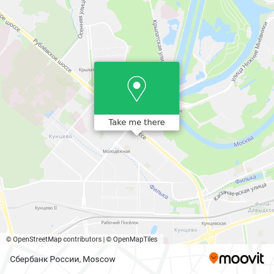 Сбербанк России map