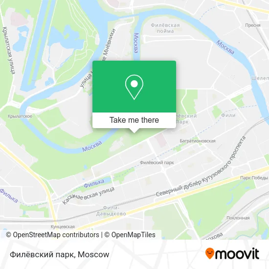 Филёвский парк map