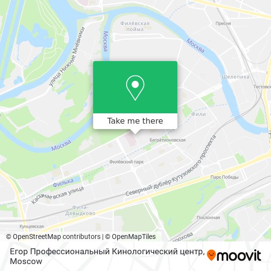 Егор Профессиональный Кинологический центр map