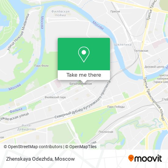Zhenskaya Odezhda map