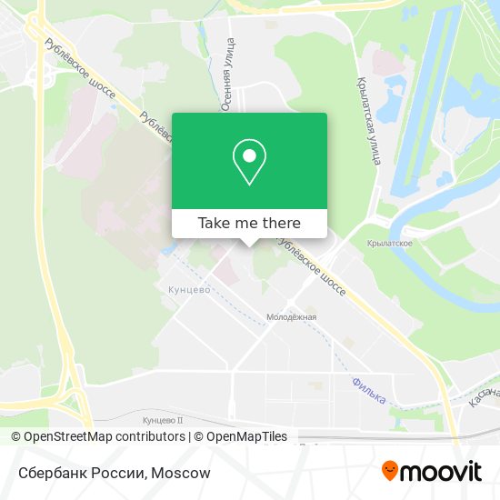 Сбербанк России map