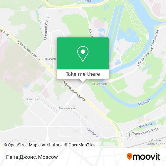 Папа Джонс map
