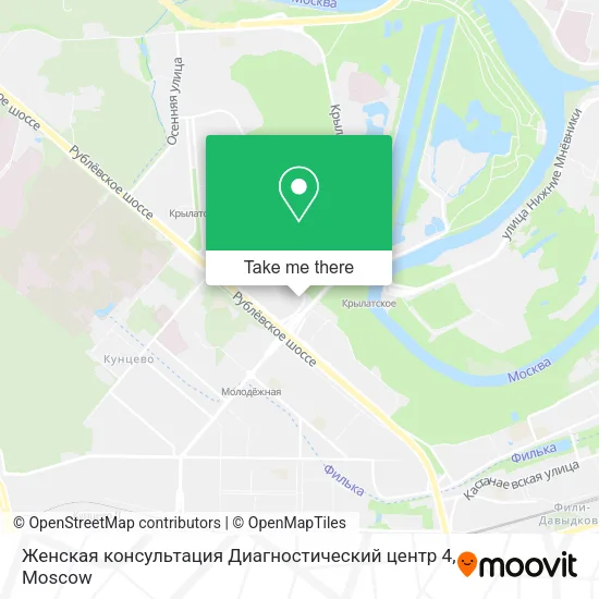Женская консультация Диагностический центр 4 map