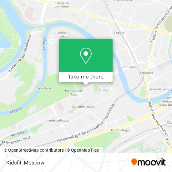 Kidsfit map