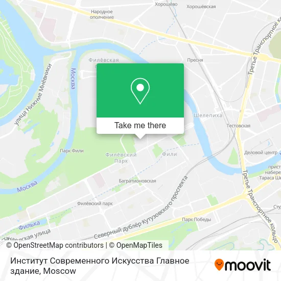 Институт Современного Искусства Главное здание map