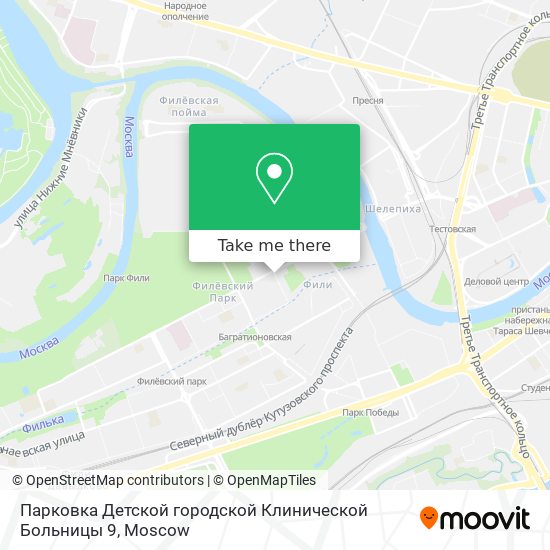 Парковка Детской городской Клинической Больницы 9 map