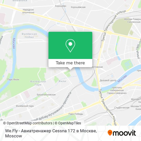 We.Fly - Авиатренажер Cessna 172 в Москве map