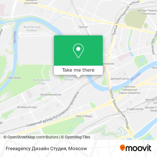 Freeagency Дизайн Студия map