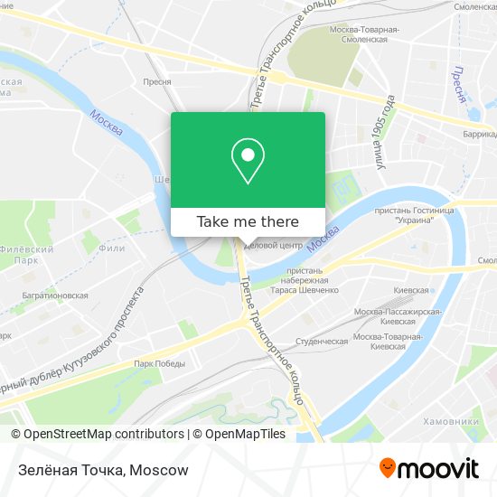 Зелёная Точка map