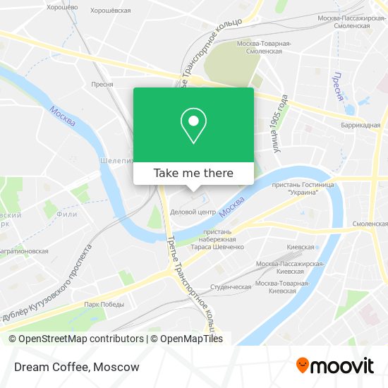 Dream Coffee map