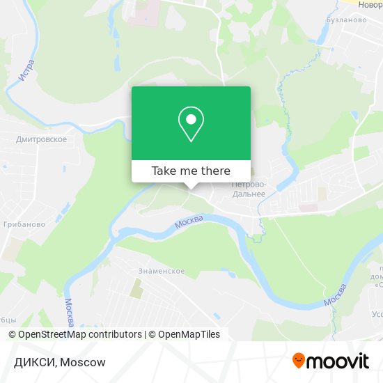 ДИКСИ map