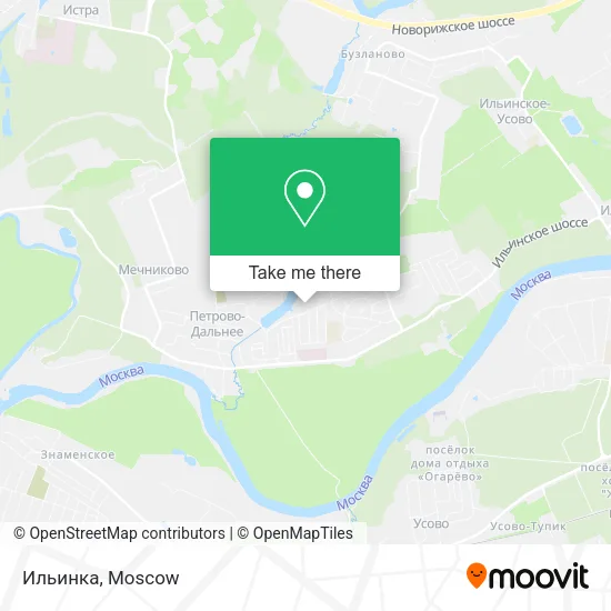 Ильинка map