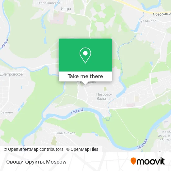 Овощи-фрукты map
