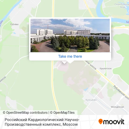 Российский Кардиологический Научно-Производственный комплекс map