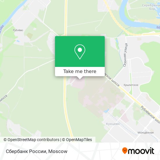 Сбербанк России map