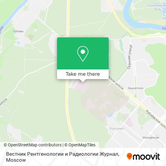 Вестник Рентгенологии и Радиологии Журнал map