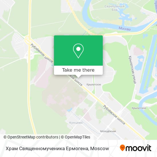 Храм Священномученика Ермогена map