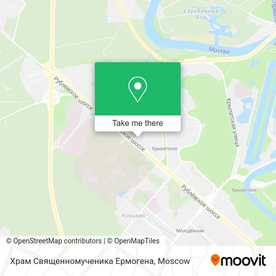 Храм Священномученика Ермогена map
