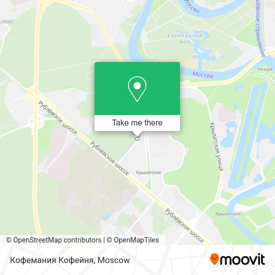 Кофемания Кофейня map