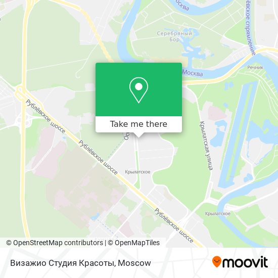 Визажио Студия Красоты map