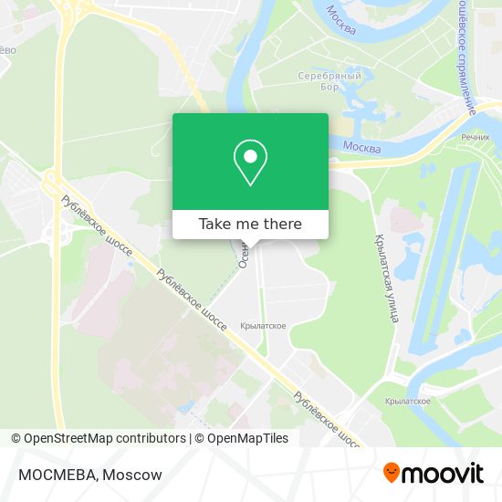 МОСМЕВА map