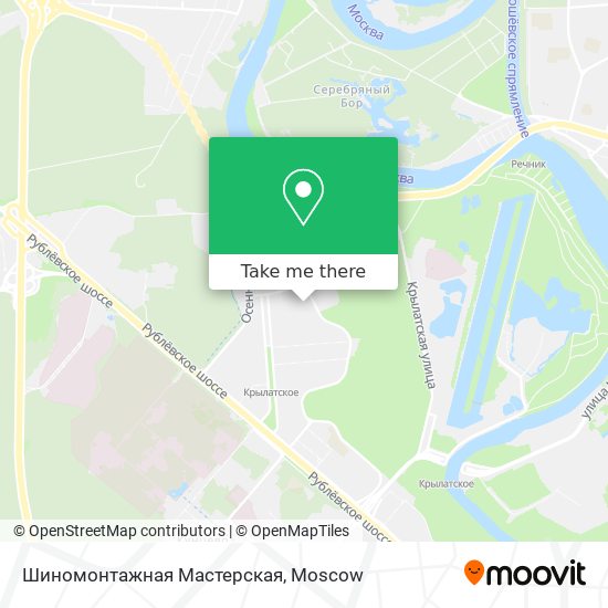 Шиномонтажная Мастерская map